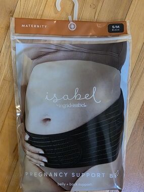 Isabel Maternity by Ingrid & Isabel Pregnancy Support Belt - Black & White